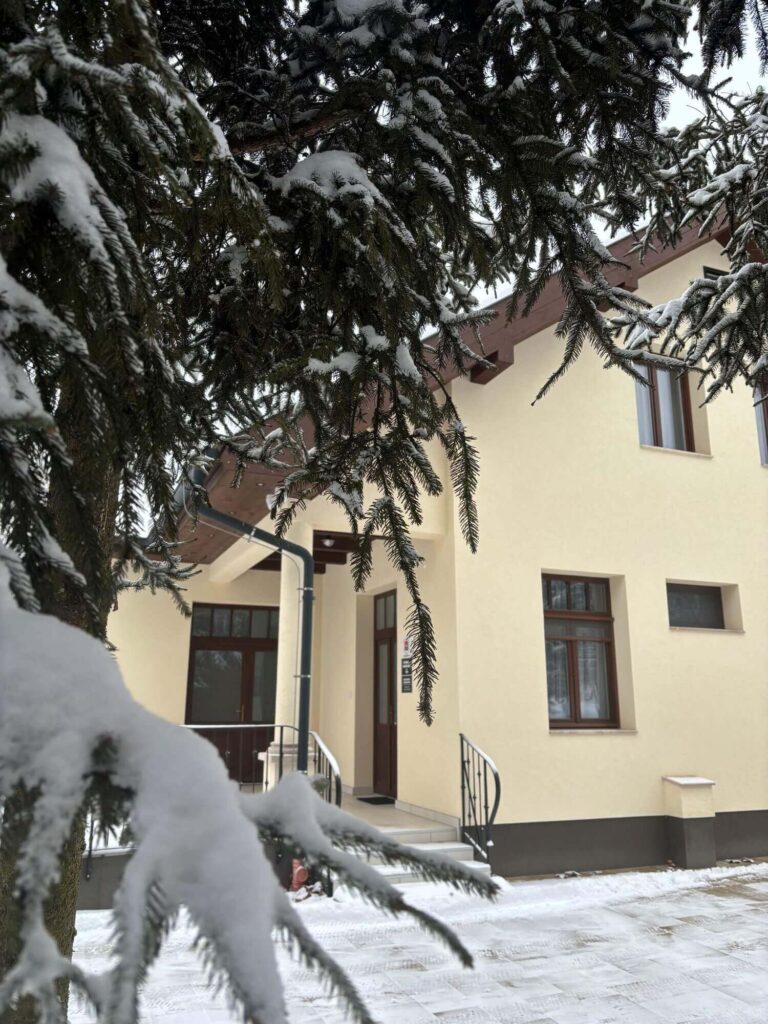 Tivorányi Vendégház Az épület télen
