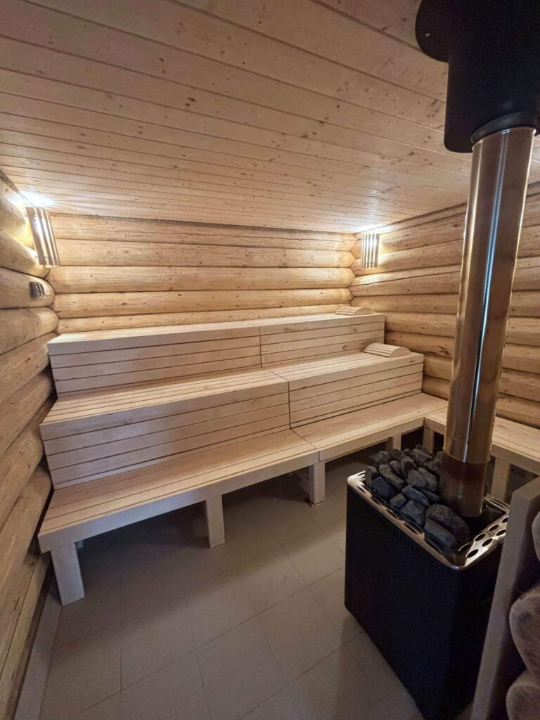 Tivorányi Vendégház Szauna belülről